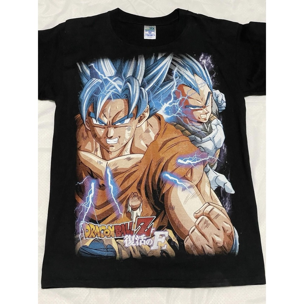 Y2K Dragon Ball Z Shirt One Size Print Rare Mexican AOP Big Graphic Rad